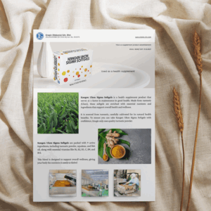 Product Sheet - Kangen Ukon Sigma Softgels